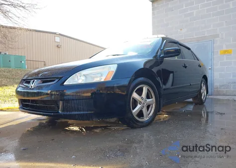 2004 Honda Accord 2.4 Ex из США, поврежденный, VIN JHMCM56694C002603
